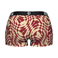 Women's Boy Shorts - Florida State Seminoles - Wavy Checkers by Rock 'Em Socks