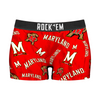 Women's Boy Shorts - Maryland Terrapins - Logo All-Over