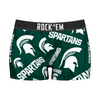 Women's Boy Shorts - Michigan State Spartans - Logo All-Over