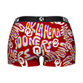Women's Boy Shorts - Oklahoma Sooners - Twisted Wordmark by Rock 'Em Socks