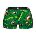 Women's Boy Shorts - Oregon Ducks - Logo All-Over by Rock 'Em Socks