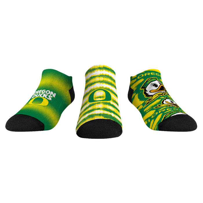 Oregon Ducks - Low Cut - Make Some Noise (3-Pack) by Rock 'Em Socks