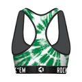 Women's Sports Bra - Oregon Ducks - Team Tie Dye by Rock 'Em Socks