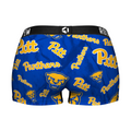 Women's Boy Shorts - Pittsburgh Panthers - Logo All-Over by Rock 'Em Socks