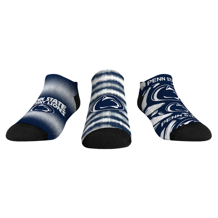 Penn State Nittany Lions - Low Cut - Make Some Noise (3-Pack) by Rock 'Em Socks