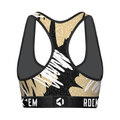 Women's Sports Bra - Purdue Boilermakers - Team Blast by Rock 'Em Socks