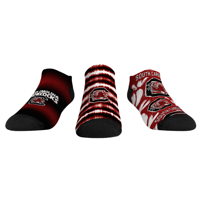 South Carolina Gamecocks - Low Cut - Make Some Noise (3-Pack) by Rock 'Em Socks