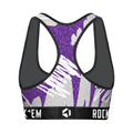 Women's Sports Bra - TCU Horned Frogs - Team Blast by Rock 'Em Socks