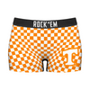 Women's Boy Shorts - Tennessee Volunteers - Full Checkerboard