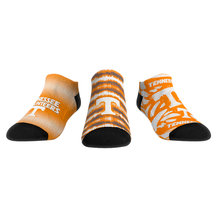 Tennessee Volunteers - Low Cut - Make Some Noise (3-Pack) by Rock 'Em Socks