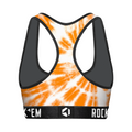 Women's Sports Bra - Tennessee Volunteers - Team Tie Dye by Rock 'Em Socks