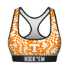 Women's Sports Bra - Tennessee Volunteers - Wavy Checkers