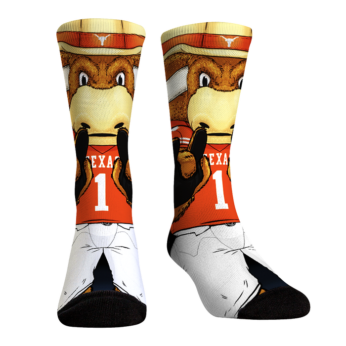 Texas Longhorns - HyperOptic Mascot by Rock 'Em Socks