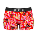Women's Boy Shorts - Texas Tech Red Raiders - Twisted Wordmark by Rock 'Em Socks