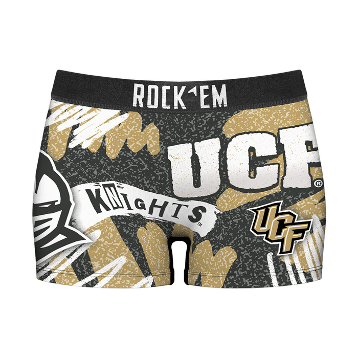 Women's Boy Shorts - UCF Knights - Team Blast by Rock 'Em Socks