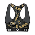 Women's Sports Bra - UCF Knights - Logo All-Over by Rock 'Em Socks