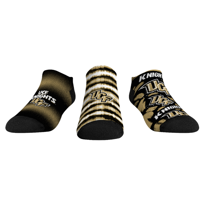 UCF Knights - Low Cut - Make Some Noise (3-Pack) by Rock 'Em Socks