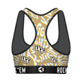 Women's Sports Bra - UCF Knights - Twisted Wordmark by Rock 'Em Socks