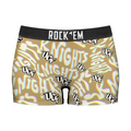 Women's Boy Shorts - UCF Knights - Twisted Wordmark by Rock 'Em Socks