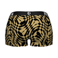 Women's Boy Shorts - UCF Knights - Wavy Checkers by Rock 'Em Socks