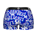 Women's Boy Shorts - Kentucky Wildcats - Twisted Wordmark by Rock 'Em Socks