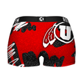 Women's Boy Shorts - Utah Utes - Team Blast by Rock 'Em Socks