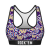 Women's Sports Bra - Washington Huskies - Twisted Wordmark