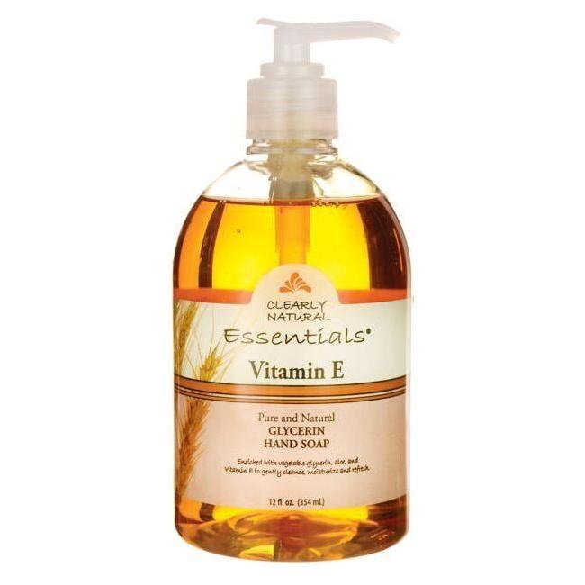 Clearly Natural Vitamin E Glycerin Hand Soap 12 oz by Pasteur Pharmacy