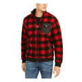 Club Room Mens Full-Zip Plaid Sherpa Jacket, Size Small by Vanessa Jane