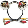 MINI RCA-RG6 F Connector + 20in RCA Cable by Texas Depot