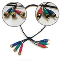 MINI RGB-RG6 F Connector + 20in Compositie Video Cable by Texas Depot