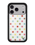 Confetti Polka Dots iPhone Case by Wildflower Cases