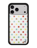 Confetti Polka Dots iPhone Case by Wildflower Cases