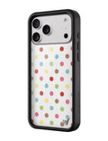 Confetti Polka Dots iPhone Case by Wildflower Cases