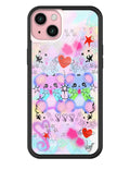 Cotton Candy Teddies iPhone Case by Wildflower Cases