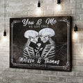 We Got This Skeleton Couple Sign II by Tailored Canvases