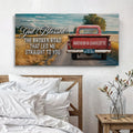Custom Vintage Truck Couple Sign IV by Tailored Canvases