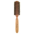 Eco-Friendly Birchwood and Cork Mixed Boar Bristle Round Hair Brush by Pasteur Pharmacy
