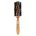 Eco-Friendly Birchwood and Cork Mixed Boar Bristle Round Hair Brush by Pasteur Pharmacy