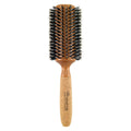 Eco-Friendly Birchwood and Cork Mixed Boar Bristle Round Hair Brush by Pasteur Pharmacy