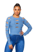 Cut Out Sweater by The House of Stylez
