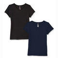 Clementine Girls Everyday Crew Neck T-Shirt 2 Pack by Vanessa Jane