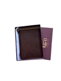 Cambridge Full-Grain Leather Bi-Fold Wallet with RFID Protection by MiamiLeathers.com