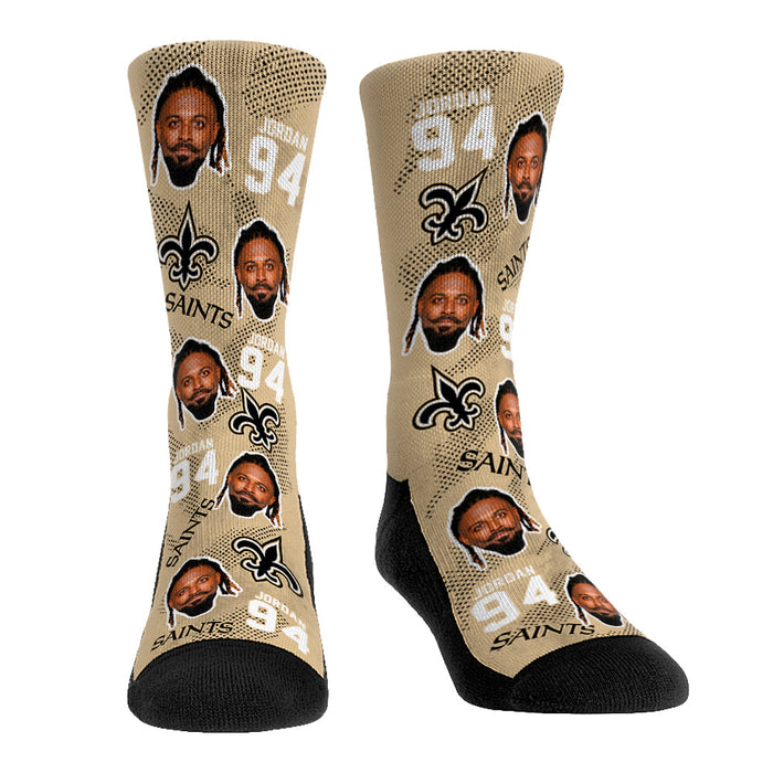 Cam Jordan - New Orleans Saints - Football Guy by Rock 'Em Socks