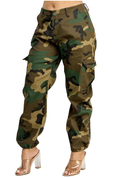 Camouflage Cargo Joggers by The House of Stylez