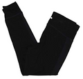 Ideology Mesh Trim Solid Color Performance Yoga Leggings by Vanessa Jane