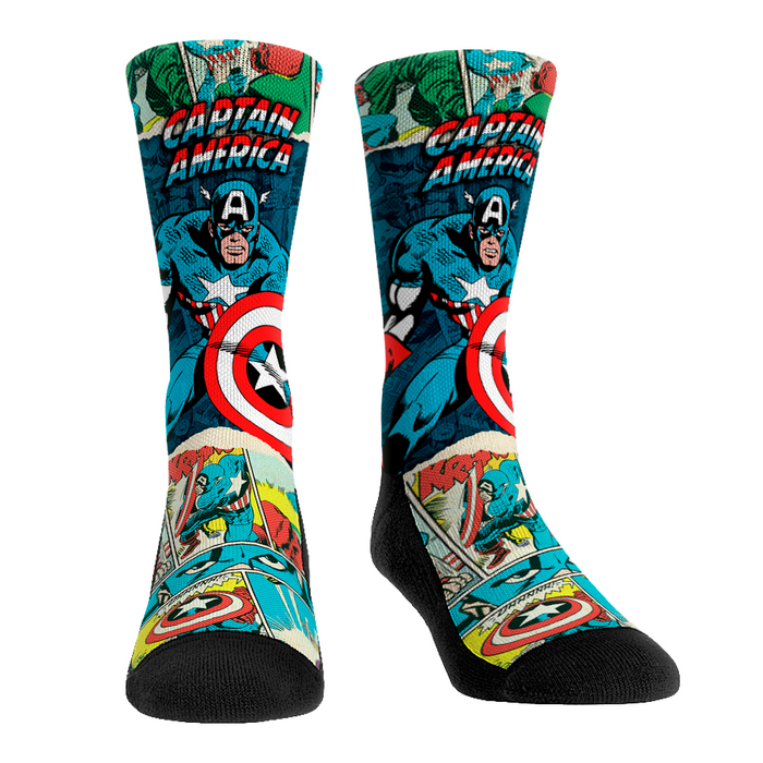 Captain America - Off Panel by Rock 'Em Socks
