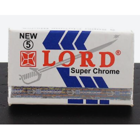 Lord Super Chrome Double Edge Razor Blades - 20 x 5 Pack by Pasteur Pharmacy