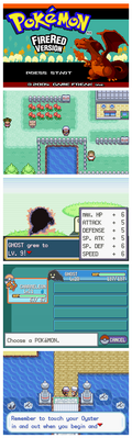Pokemon Creepy Black GBA ROM Hack Video Game Custom Gameboy Advance by VintageVideoGameStore