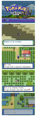 Pokemon Top Secret GBA ROM Hack Video Game Custom Gameboy Advance by VintageVideoGameStore
